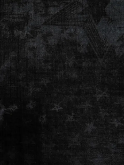 Zadig&Voltaire star-print wool scarf