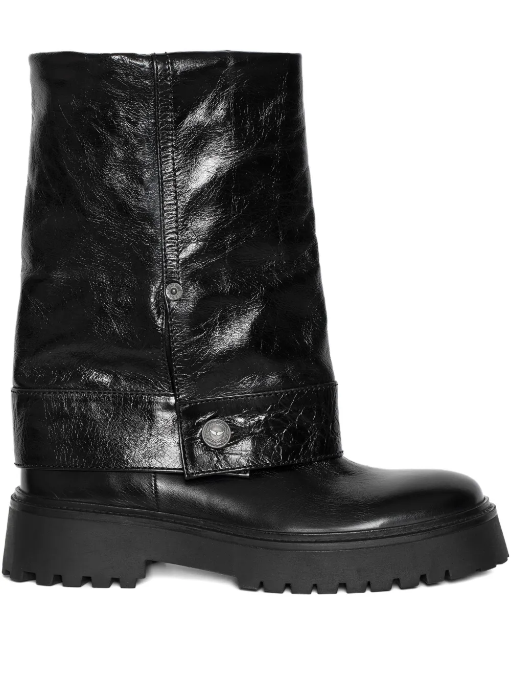 Zadig&Voltaire Angie leather ankle boots Black