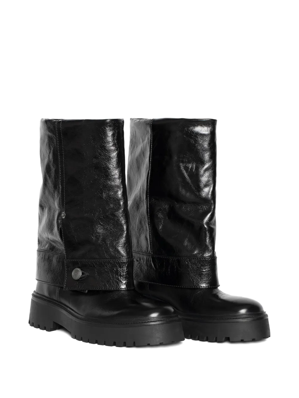 Zadig&Voltaire Angie leather ankle boots Black