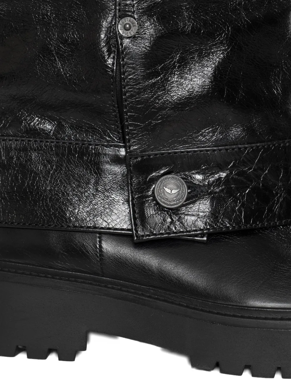 Zadig&Voltaire Angie leather ankle boots Black