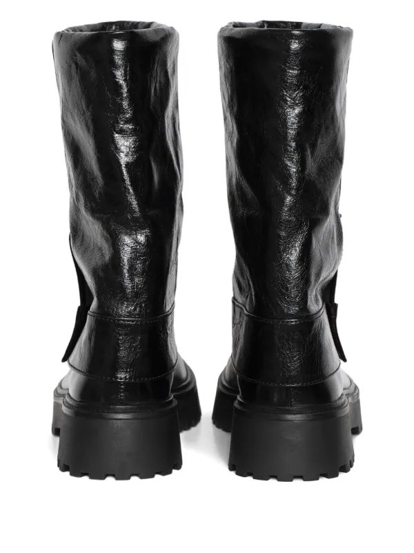 ショートブーツ・ブーティ Angie Sleeve Ankle Boots - Zadig & Voltaire - Leather - Blac Zadig&Voltaire Angie Leather Ankle Boots | Black | FARFETCH