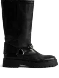 Zadig&Voltaire Angie buckle-strap boots - Black