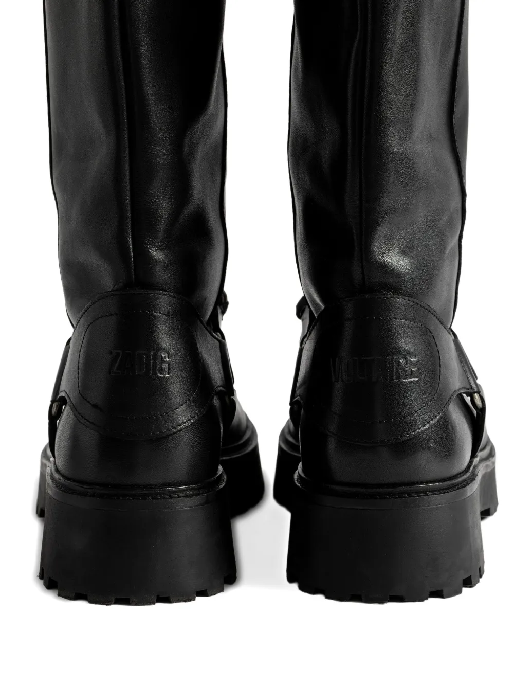 Zadig&Voltaire Angie buckle-strap boots Black