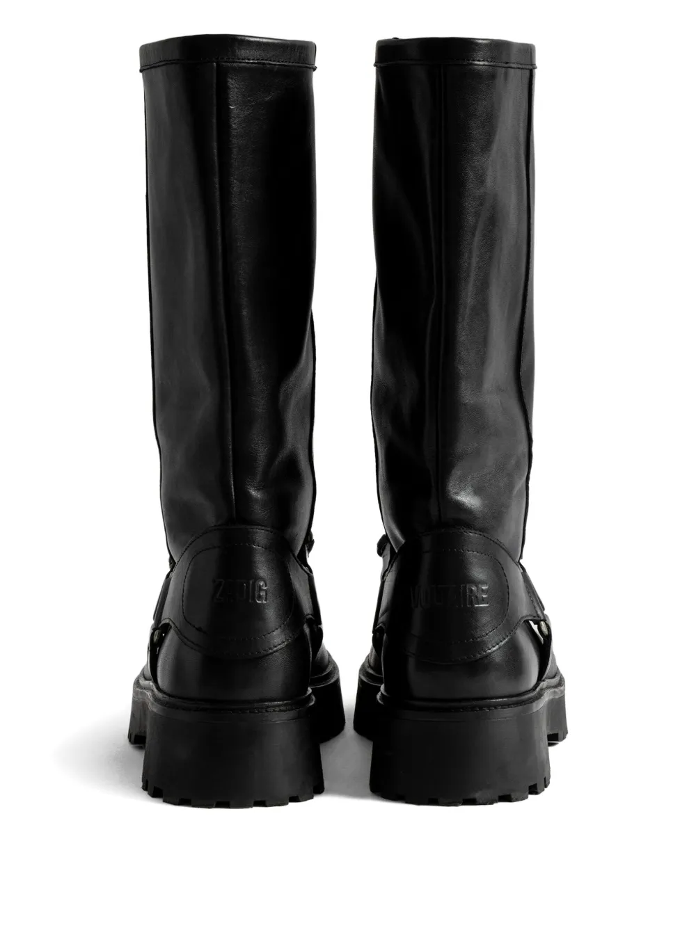 Zadig&Voltaire Angie buckle-strap boots Black