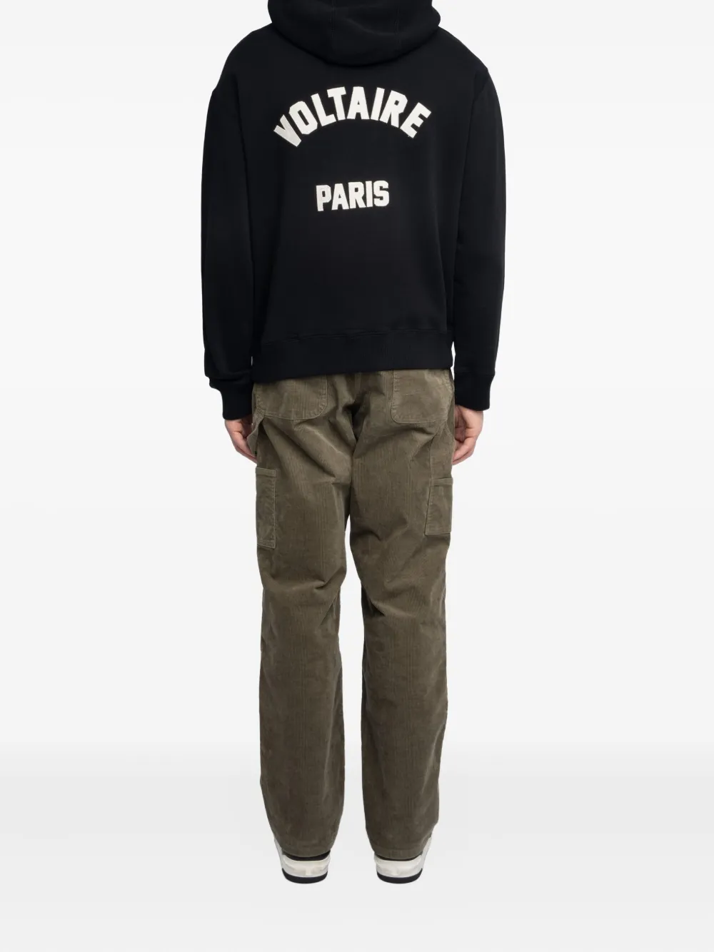 Zadig&Voltaire Hoodie van biologisch katoen Zwart