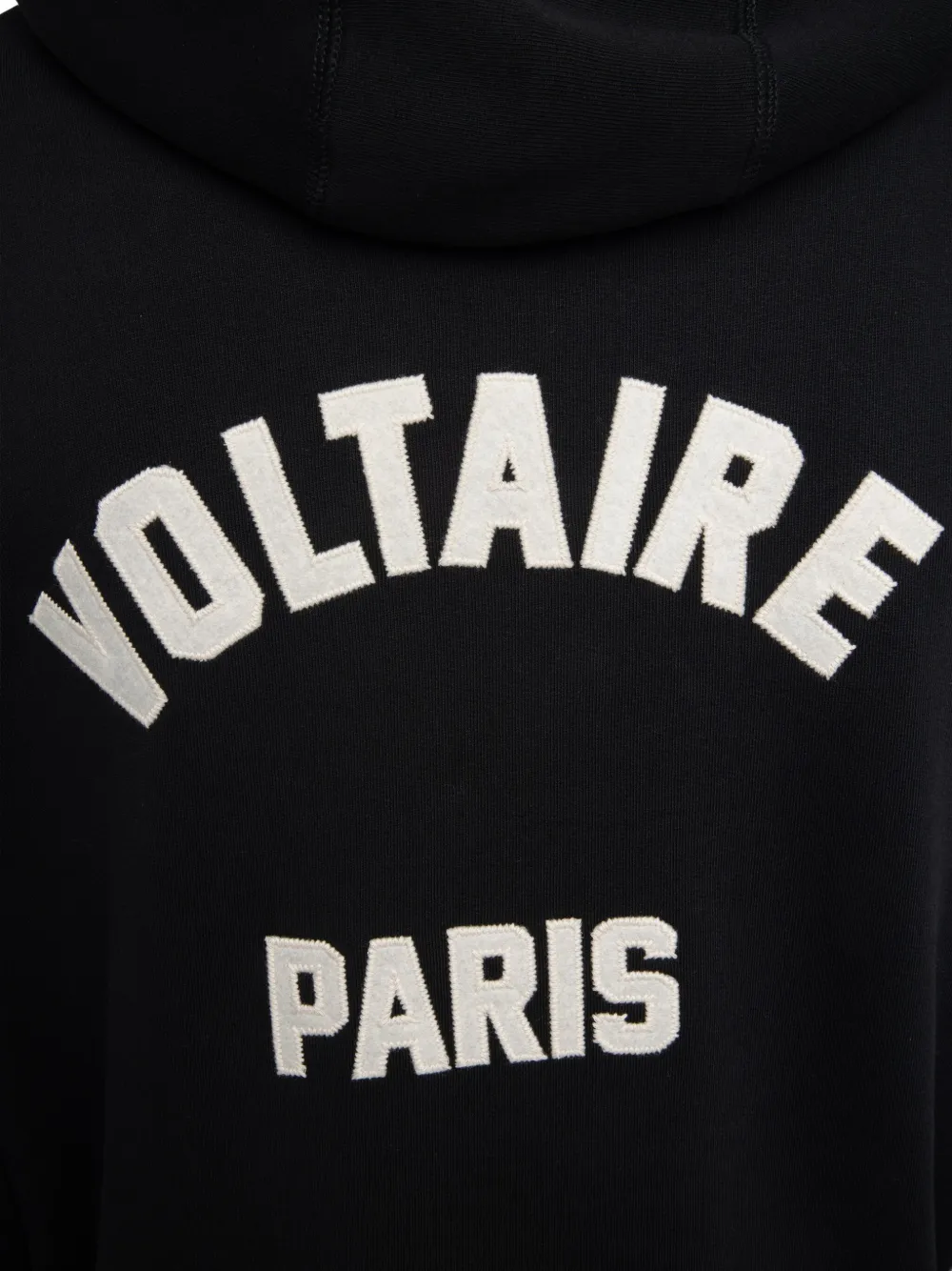 Zadig&Voltaire Hoodie van biologisch katoen Zwart