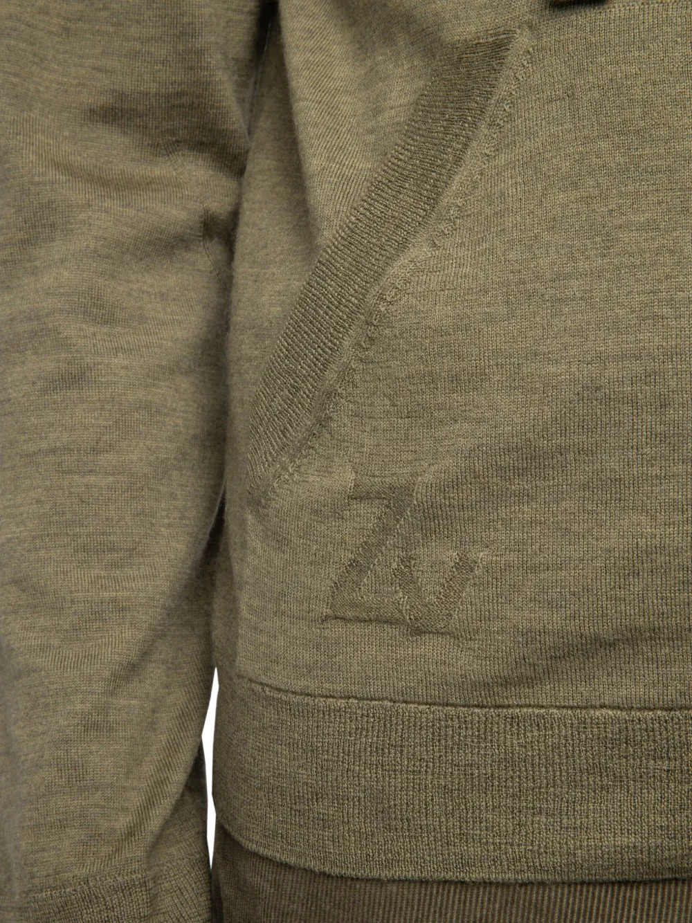 Zadig&Voltaire Hoodie met rits Groen
