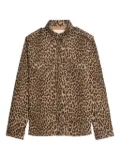 Zadig&Voltaire leopard-print button-fastening shirt - Brown
