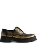 Zadig&Voltaire eyeleted platform derby shoes - Black