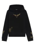 Zadig&Voltaire crystal-embellished hoodie - Black
