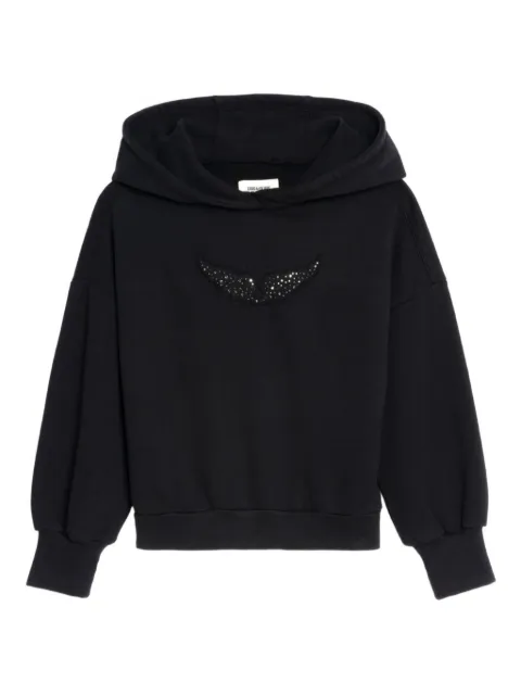 Zadig&Voltaire crystal-wing hoodie