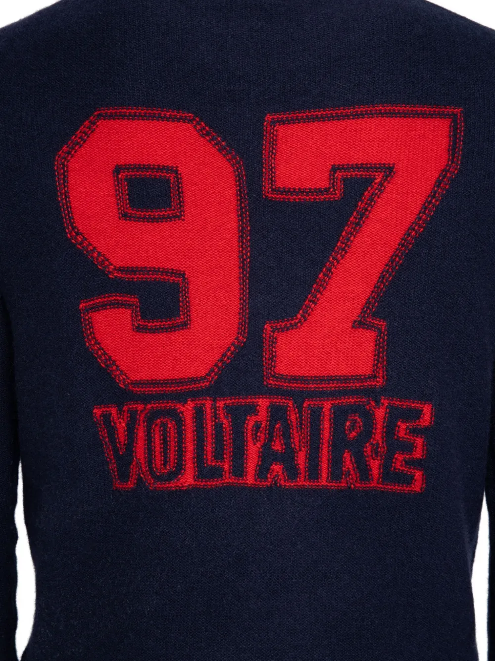 Zadig & Voltaire Jordan Crew-neck Sweater In Blue