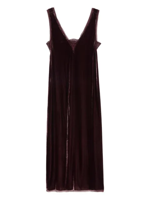 Zadig&Voltaire lace-insert midi dress