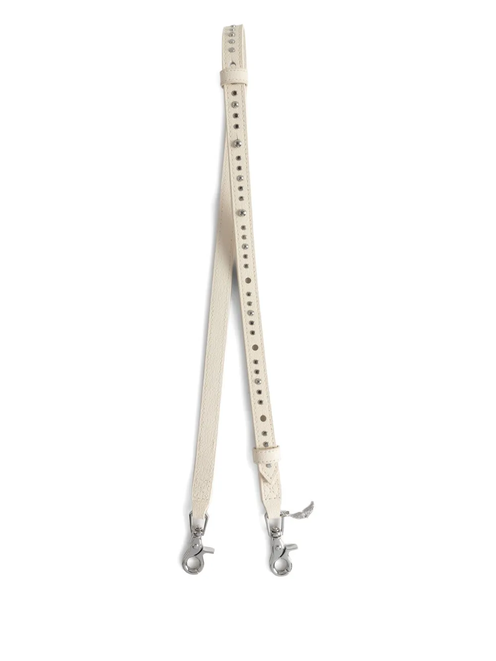 Zadig&Voltaire studded leather strap | Neutrals | Image 1