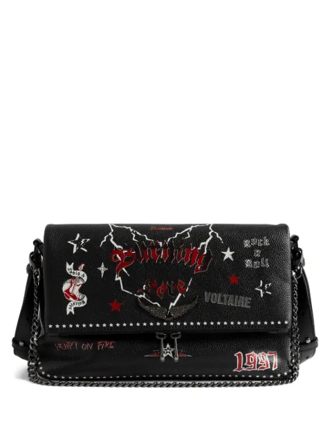 Zadig&Voltaire Rock Nano Punk star-embellished chain shoulder bag