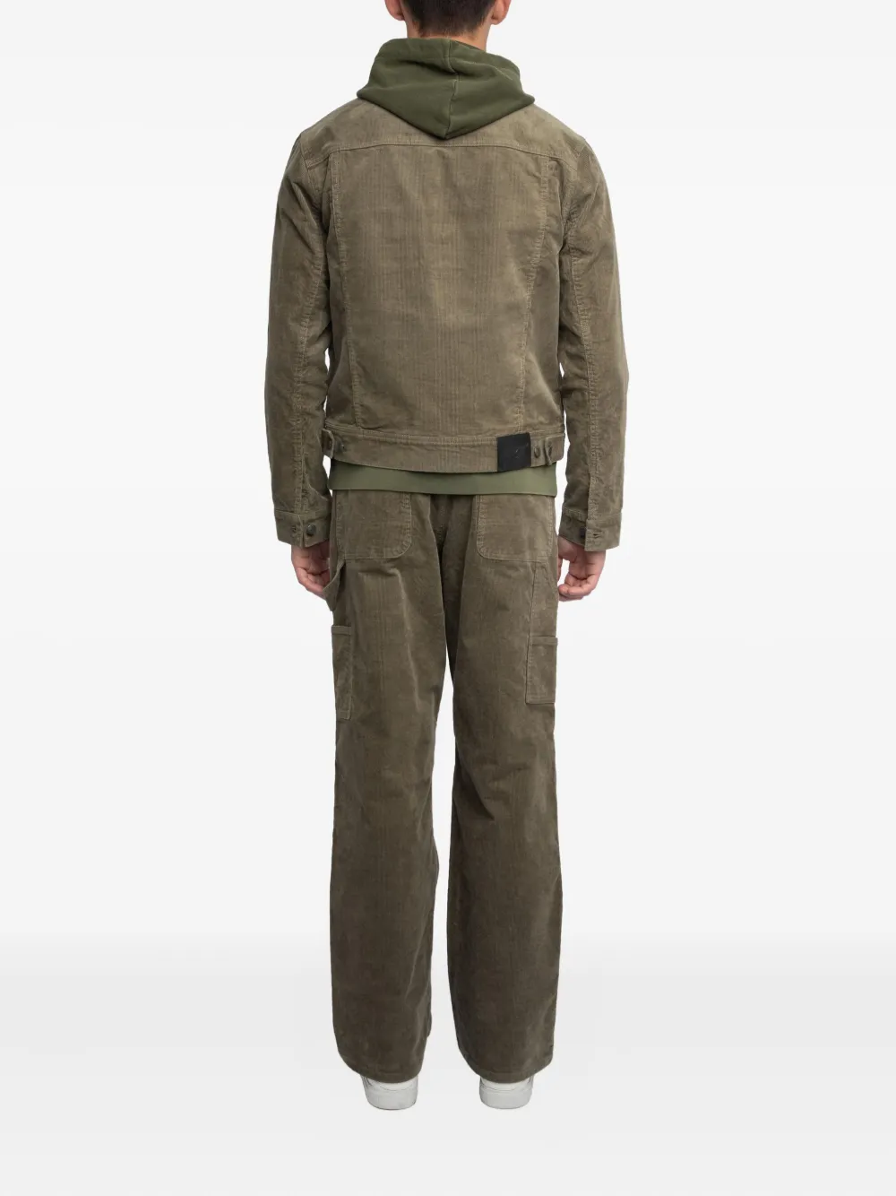Zadig&Voltaire Ribfluwelen shirtjack Groen