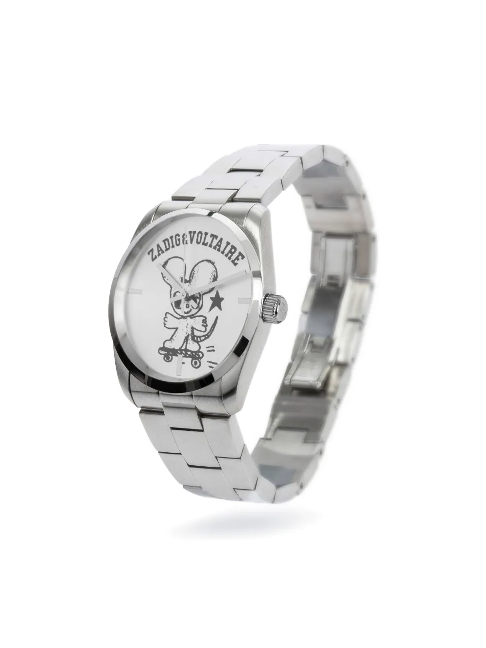 Zadig&Voltaire Mouse 36mm horloge - Grijs