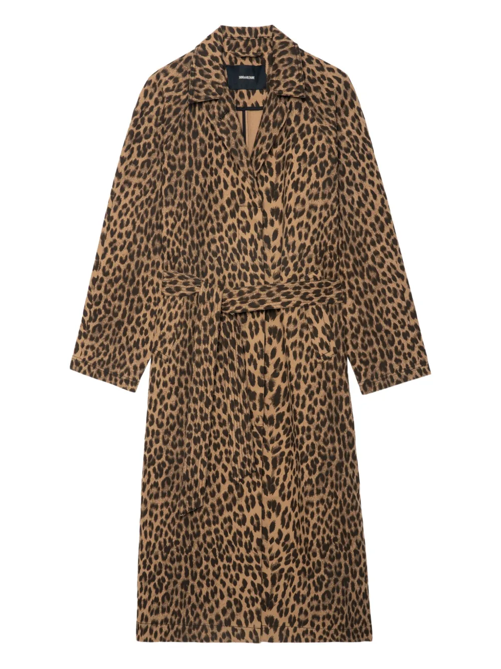 Zadig&Voltaire Jas met luipaardprint Beige