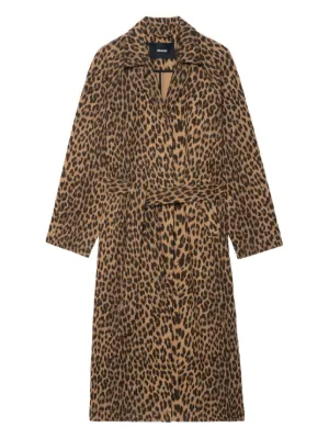 Zadig&Voltaire レオパード コート | ニュートラル | FARFETCH JP