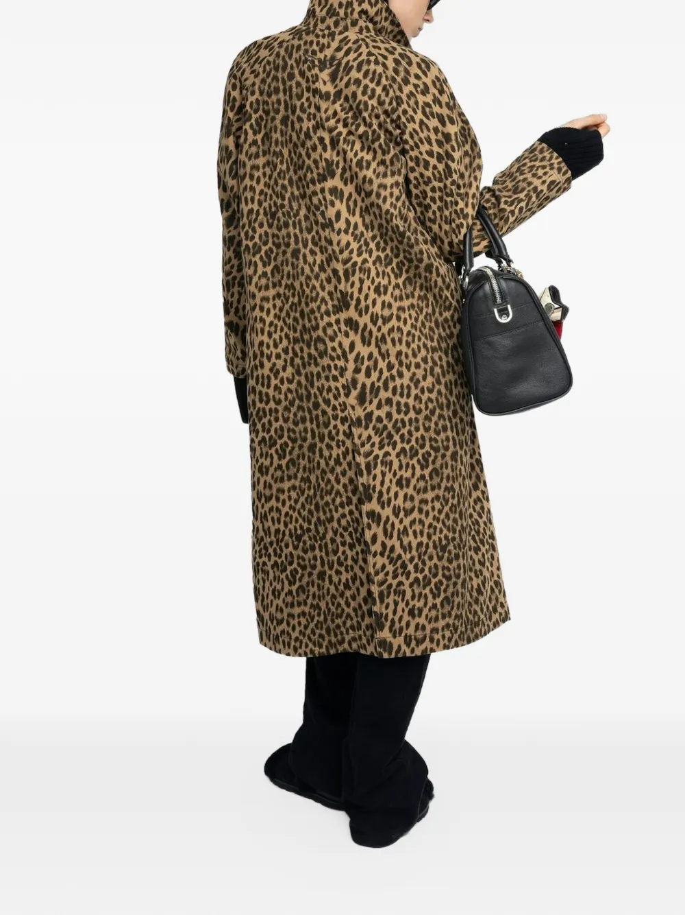 Zadig&Voltaire Jas met luipaardprint Beige