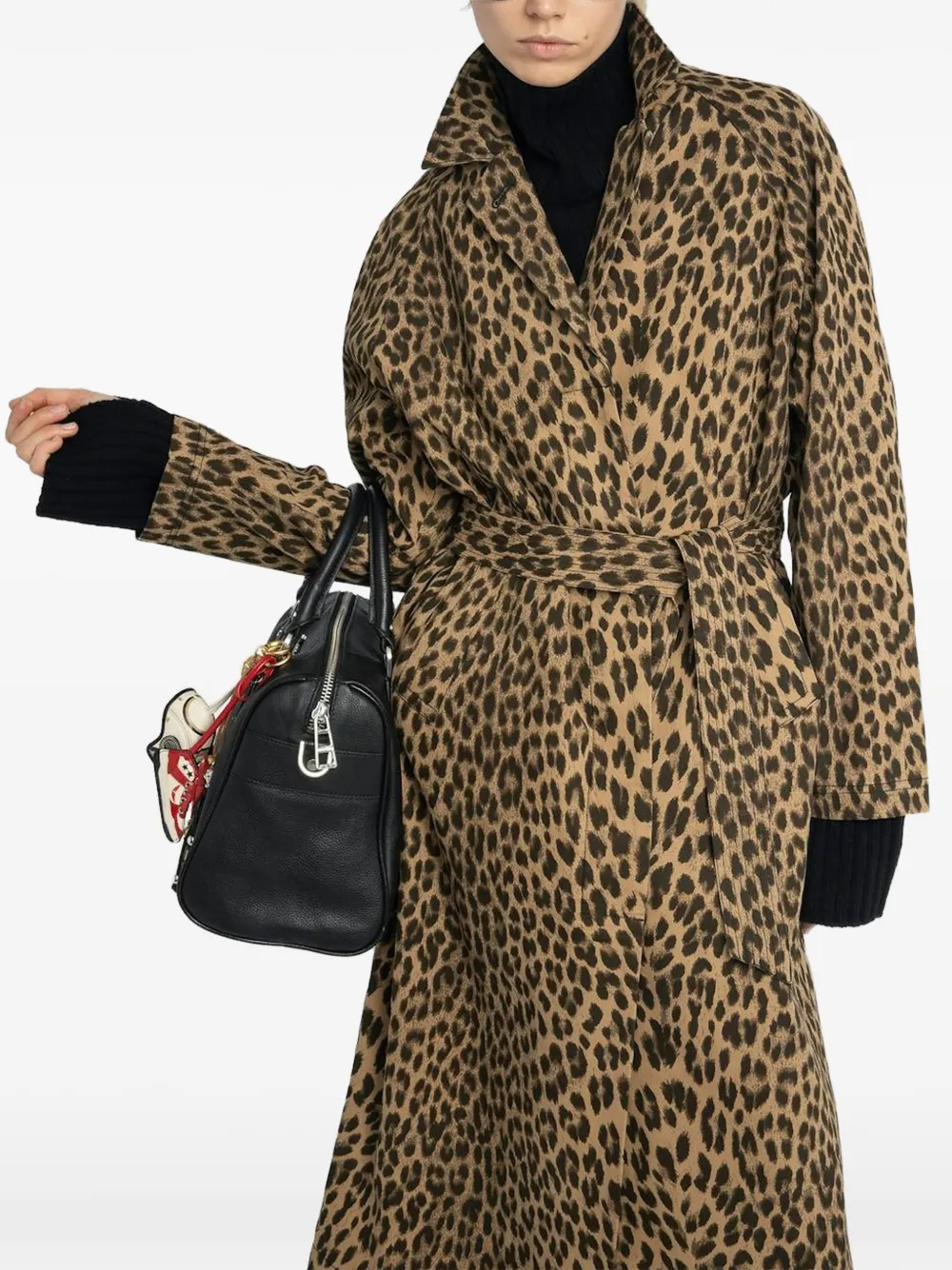 Zadig&Voltaire Jas met luipaardprint Beige