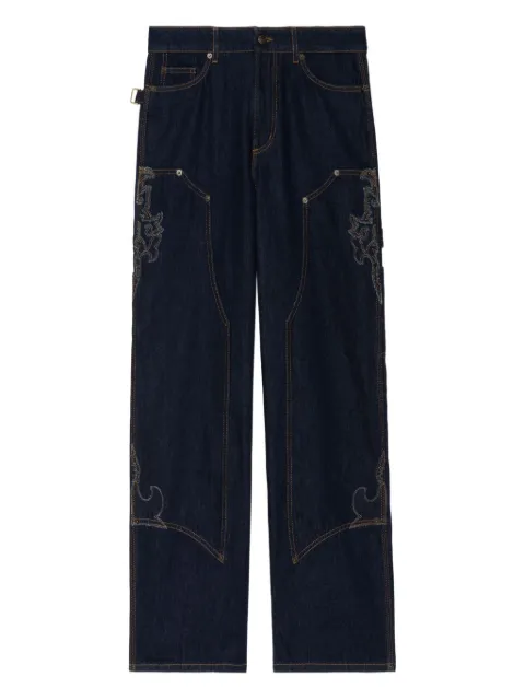 Zadig&Voltaire embroidered-details wide-leg jeans
