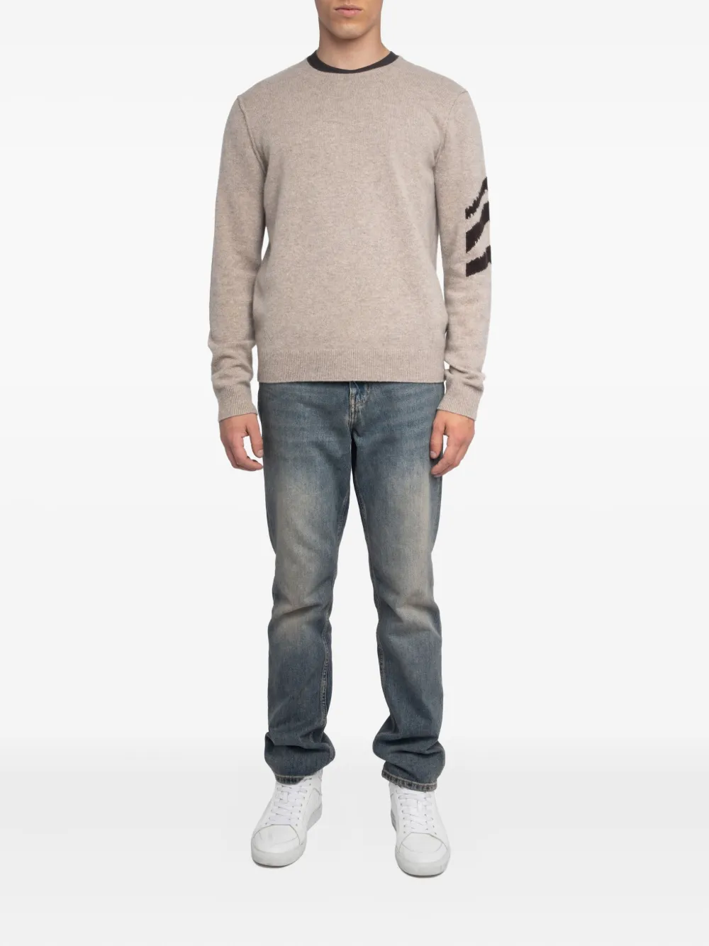 Zadig&Voltaire Kasjmier trui - Beige