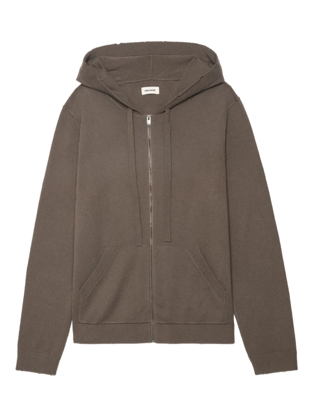 Zadig&Voltaire Wollen trui met rits Beige