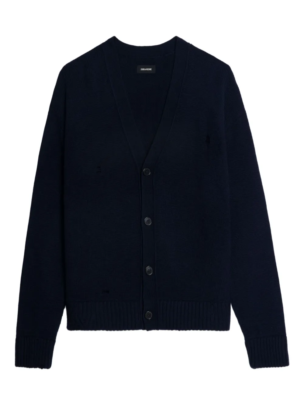 Zadig&Voltaire Vest van wolblend Blauw