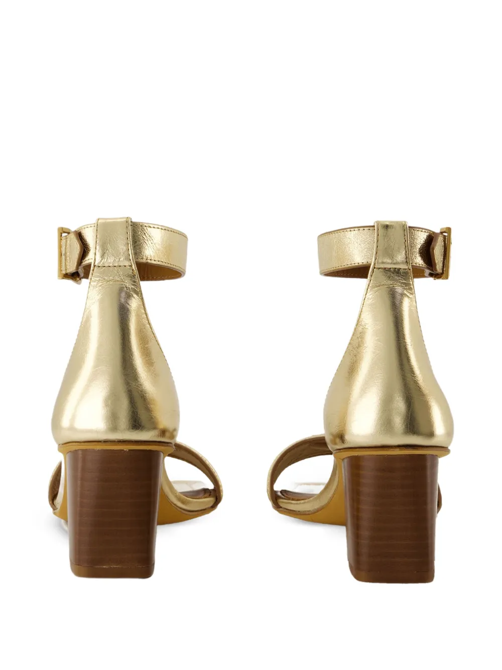Zadig&Voltaire 57mm Caprese leather sandals Gold