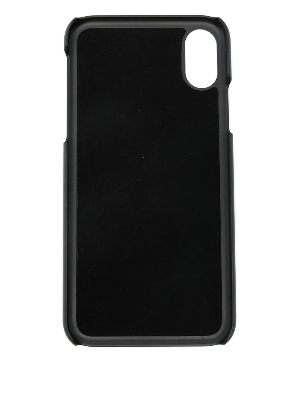 Dolce & Gabbana Geometric-pattern Phone Case In Black