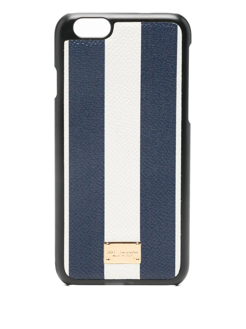 Dolce & Gabbana Striped Iphone 6 Case In Blue