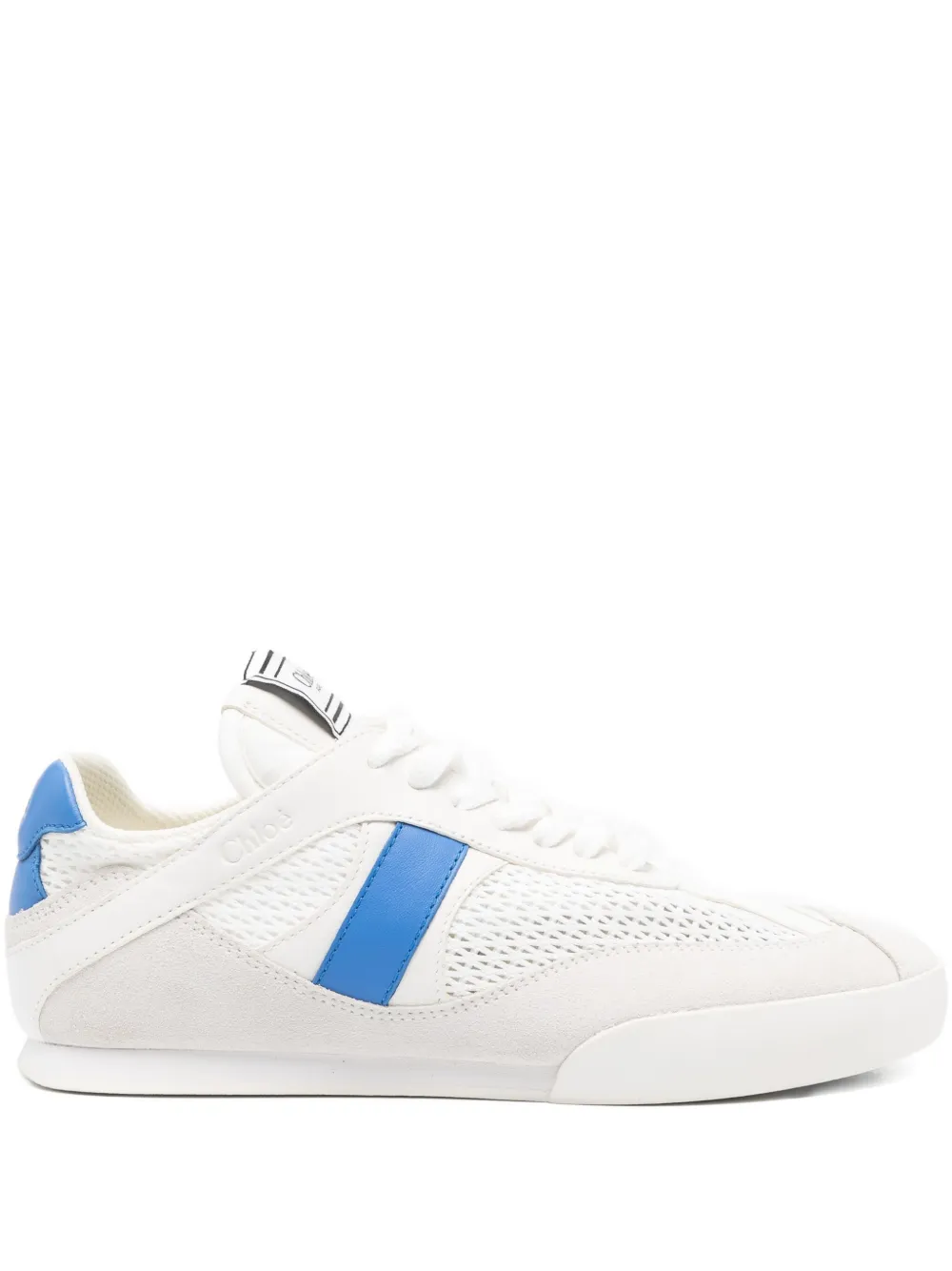 Chloé Kick mesh-panel sneakers White