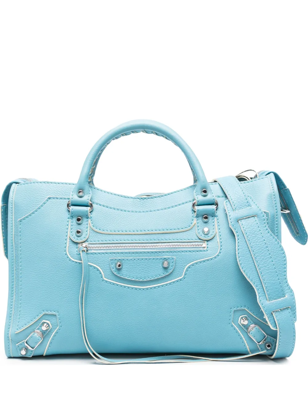 Balenciaga top handle shoulder bag | Blue | Image 1