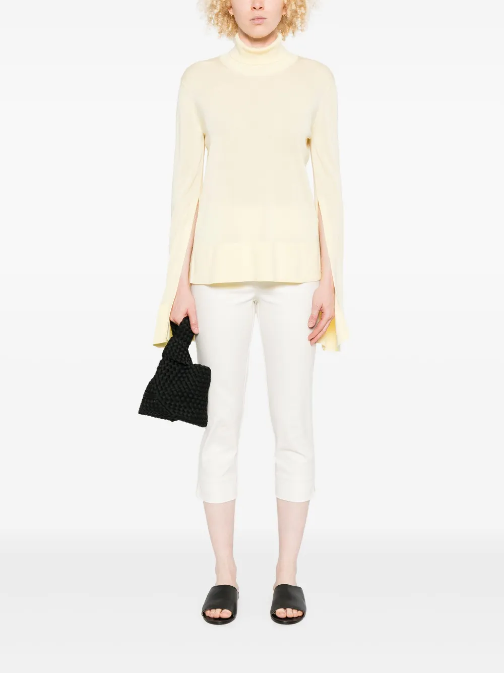 TOTEME long sleeve blouse - Geel
