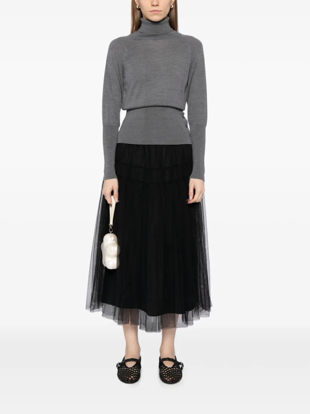 Simone Rocha top ajustado con cuello alto | Playeras y jerséis | Image 2