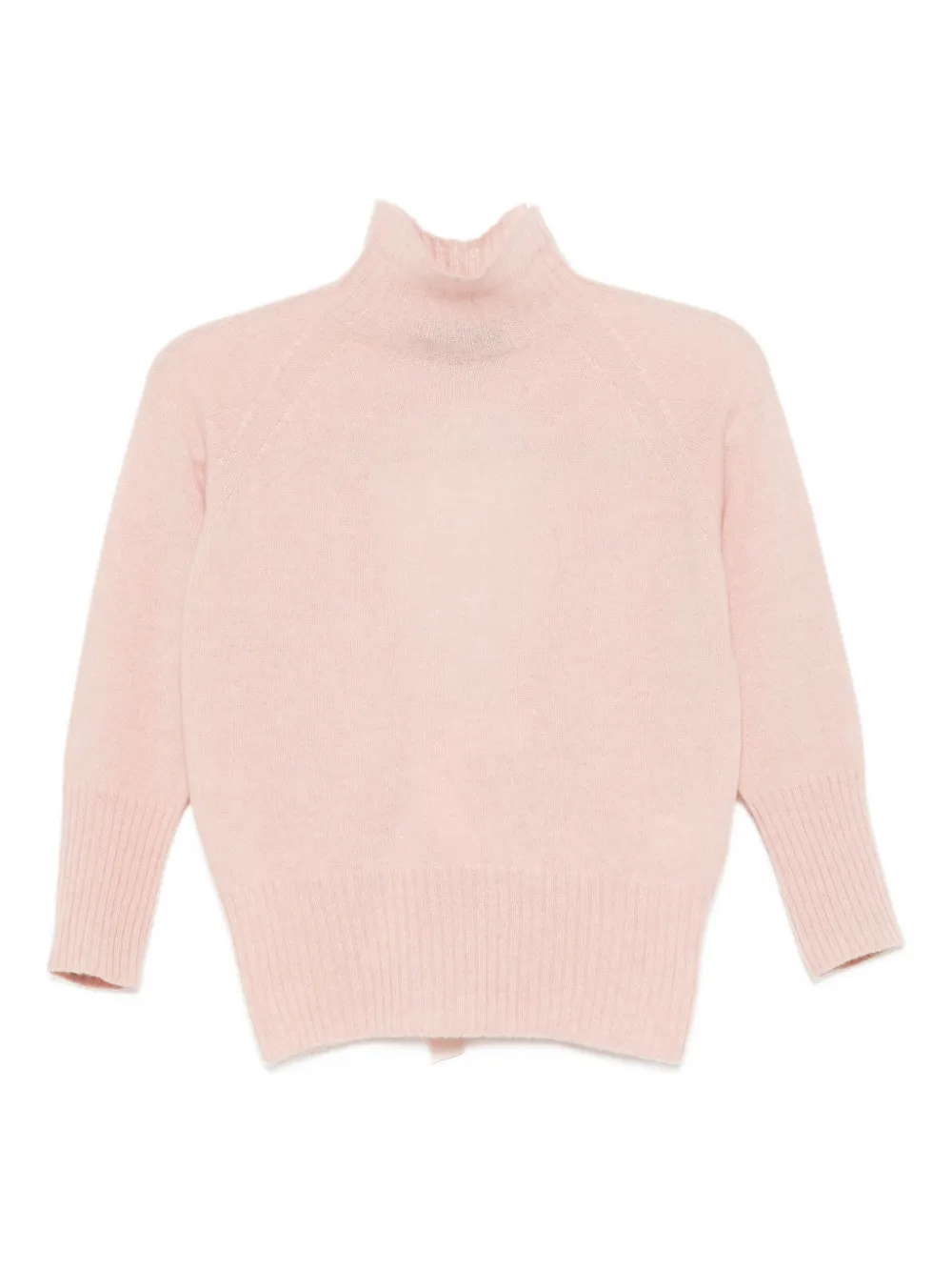 Simone Rocha Blusa de cashmere gola alta | Rosa | Image 1