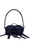 Simone Rocha embellished bow bag - Blue