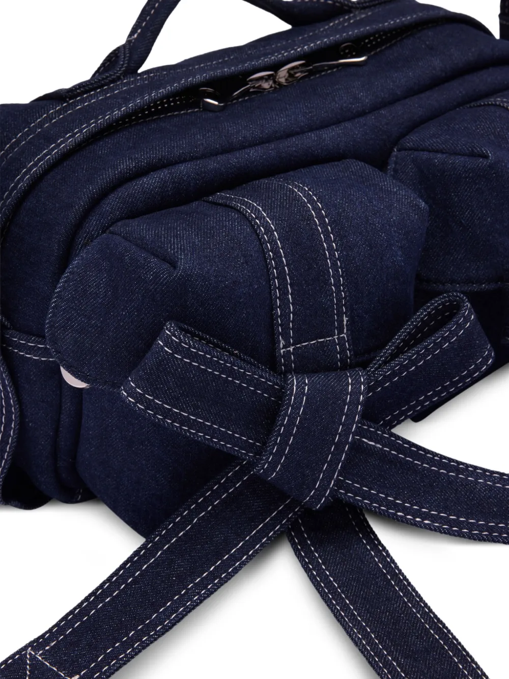 Simone Rocha Tas verfraaid met strik - Blauw