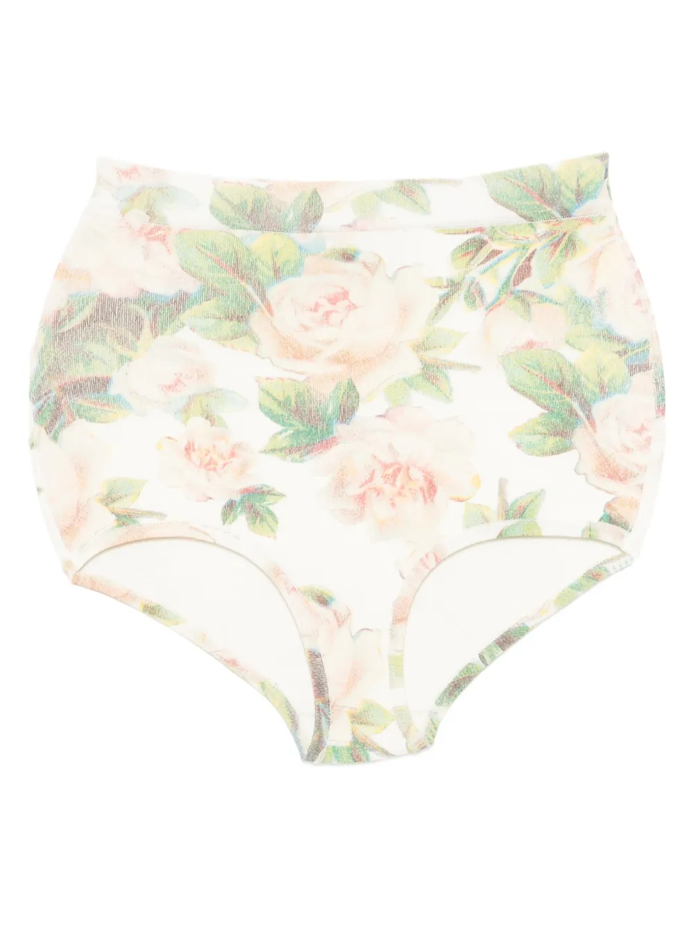 Simone Rocha floral-print brief | Multicolour | Image 1