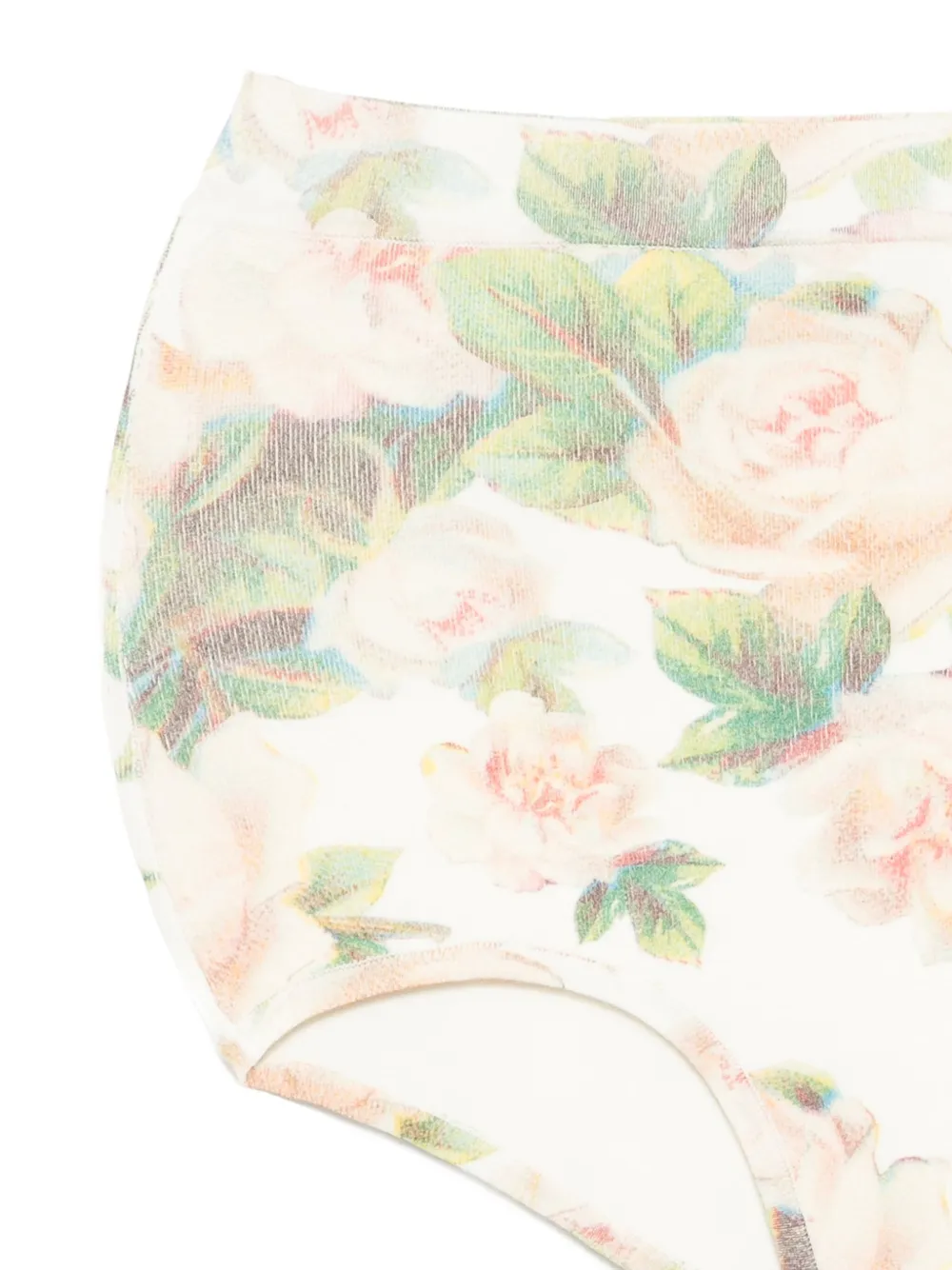 Simone Rocha Slip met bloemenprint Veelkleurig
