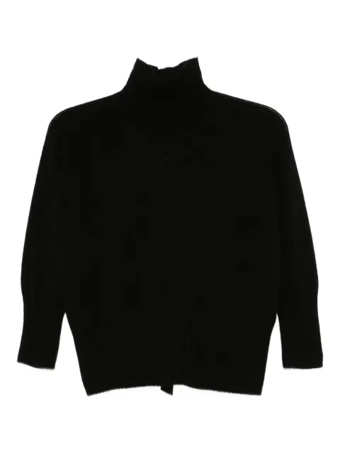 Simone Rocha top con cuello de tortuga