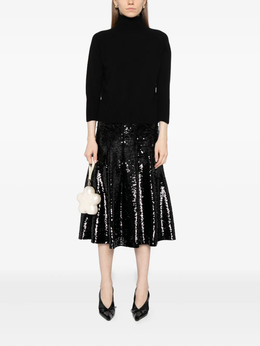 Simone Rocha cashmere high-neck top | T-Shirts & Jersey Shirts | Image 2