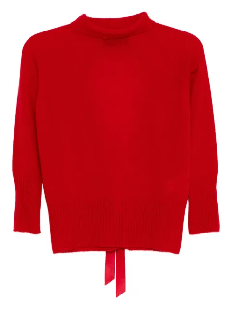 Simone Rocha cashmere funnel-neck top