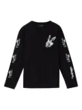 Simone Rocha Tortoise & Hare long-sleeve T-shirt - Black