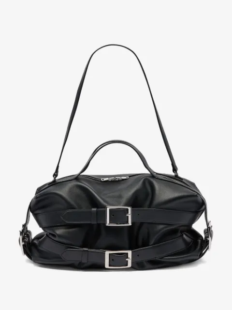 Simone Rocha Biker buckled leather shoulder bag