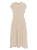 KHAITE silk-blend dress - Neutrals