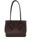 Themoirè Leila tote bag - Brown