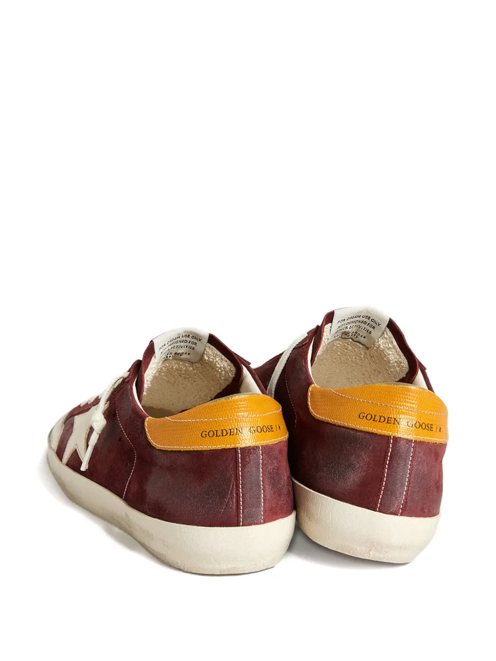 Golden Goose Ballstar leather sneakers Red
