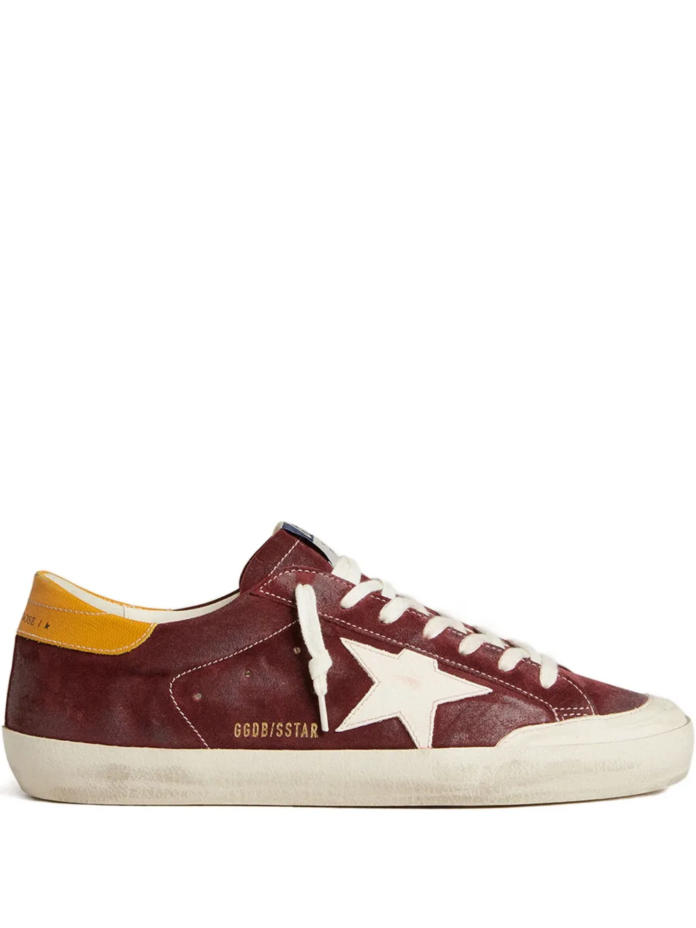 Golden Goose Ballstar leather sneakers Red